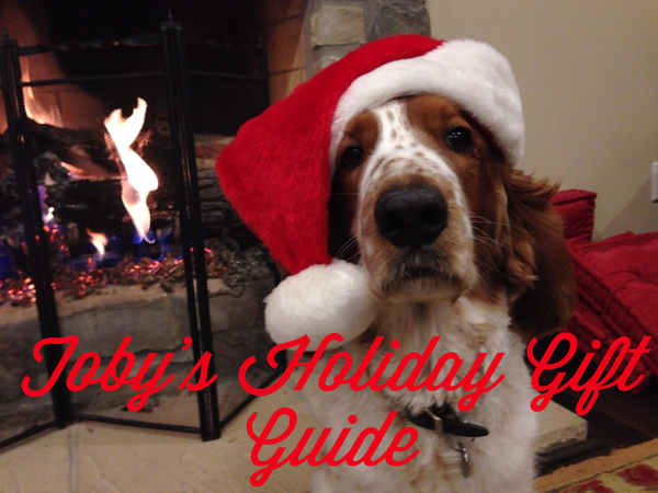 The Holidays are upon us! Toby gives his top choices for holiday gifts for animal-lovers and their dogs!